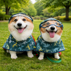 Lightweight Waterproof Dog Raincoat with Hood – Easy-On Pet Rain Jacket for Rainy Walks