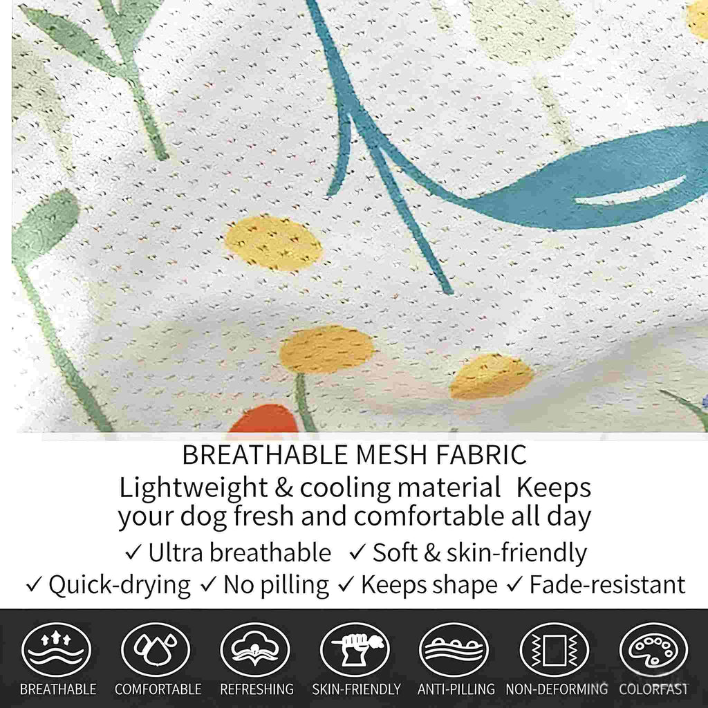 Breathable Summer Dog Shirt   Lightweight Mesh Pet Vest for Small to Large Dogs