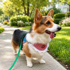 Dog Harness with Bandana Bib – No Pull Adjustable Vest for Small & Medium Dogs (Harness Only)